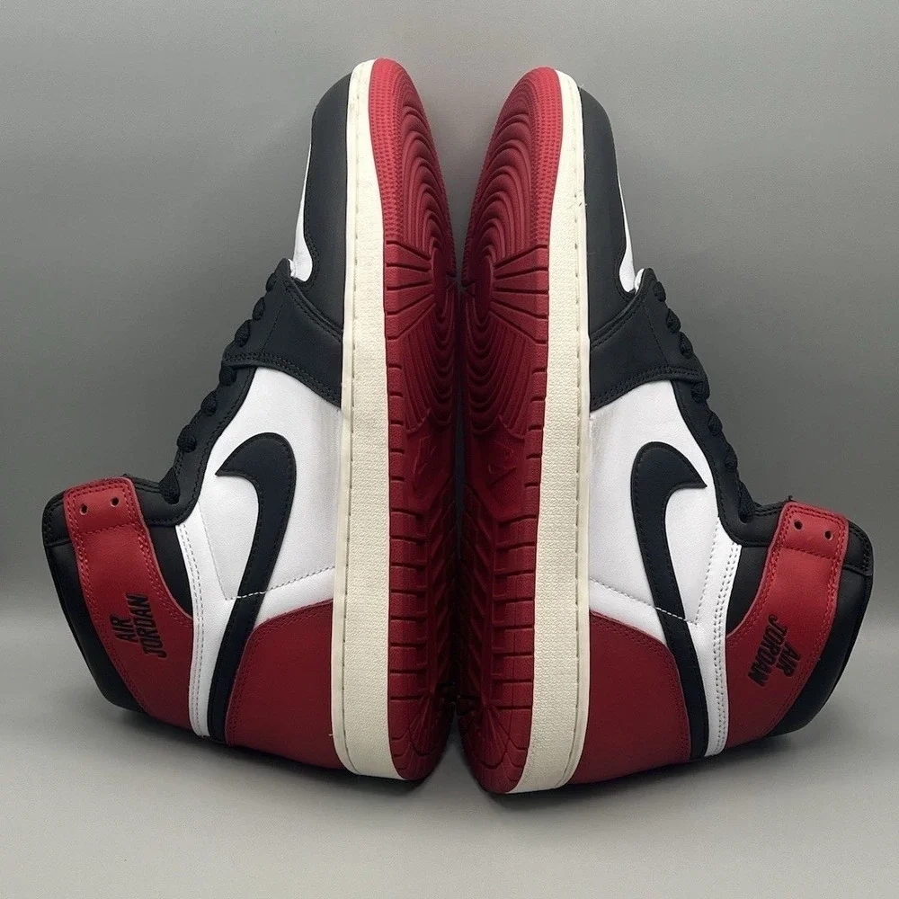 Nike Air Jordan 1 Retro OG High Black Toe Reimagined - Men's Size 11 USED
